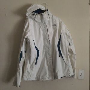 White North Face ski jacket
